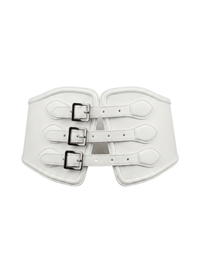 Yen Corset Buckle Belt White