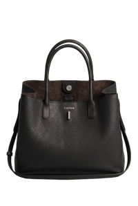 Classic Lock Tote Small Black