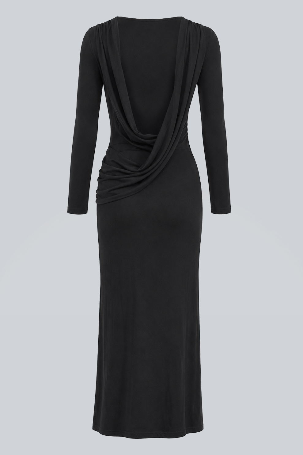 Magnifique Backless Dress Black