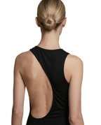 Magnifique Cut Out Long Dress Black