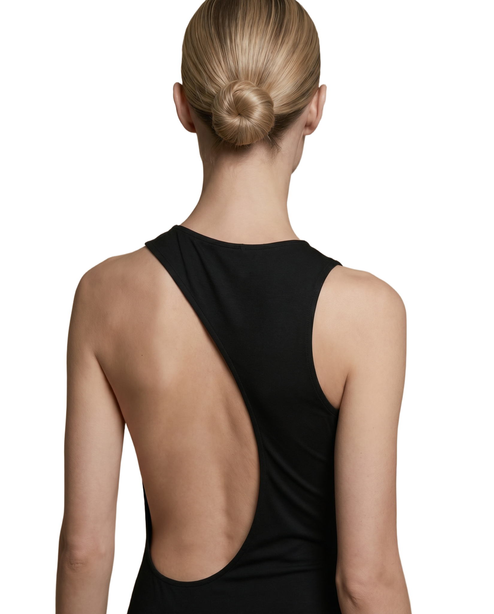 Magnifique Cut Out Long Dress Black