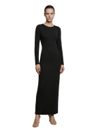 Magnifique Backless Dress Black