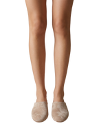 Edaliné Suede Leather Mules Beige