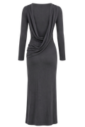 Magnifique Backless Dress Dark Grey