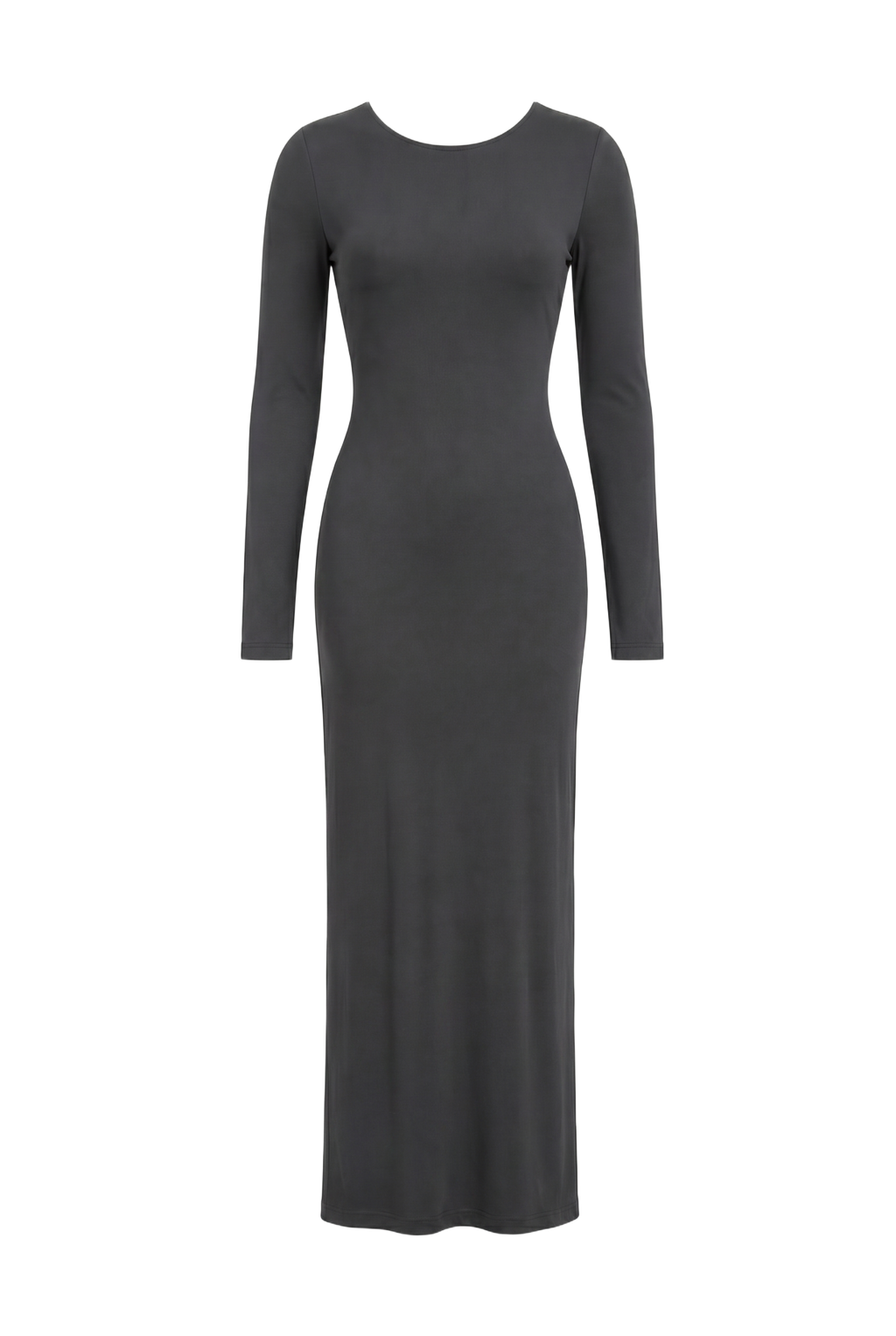 Magnifique Backless Dress Dark Grey