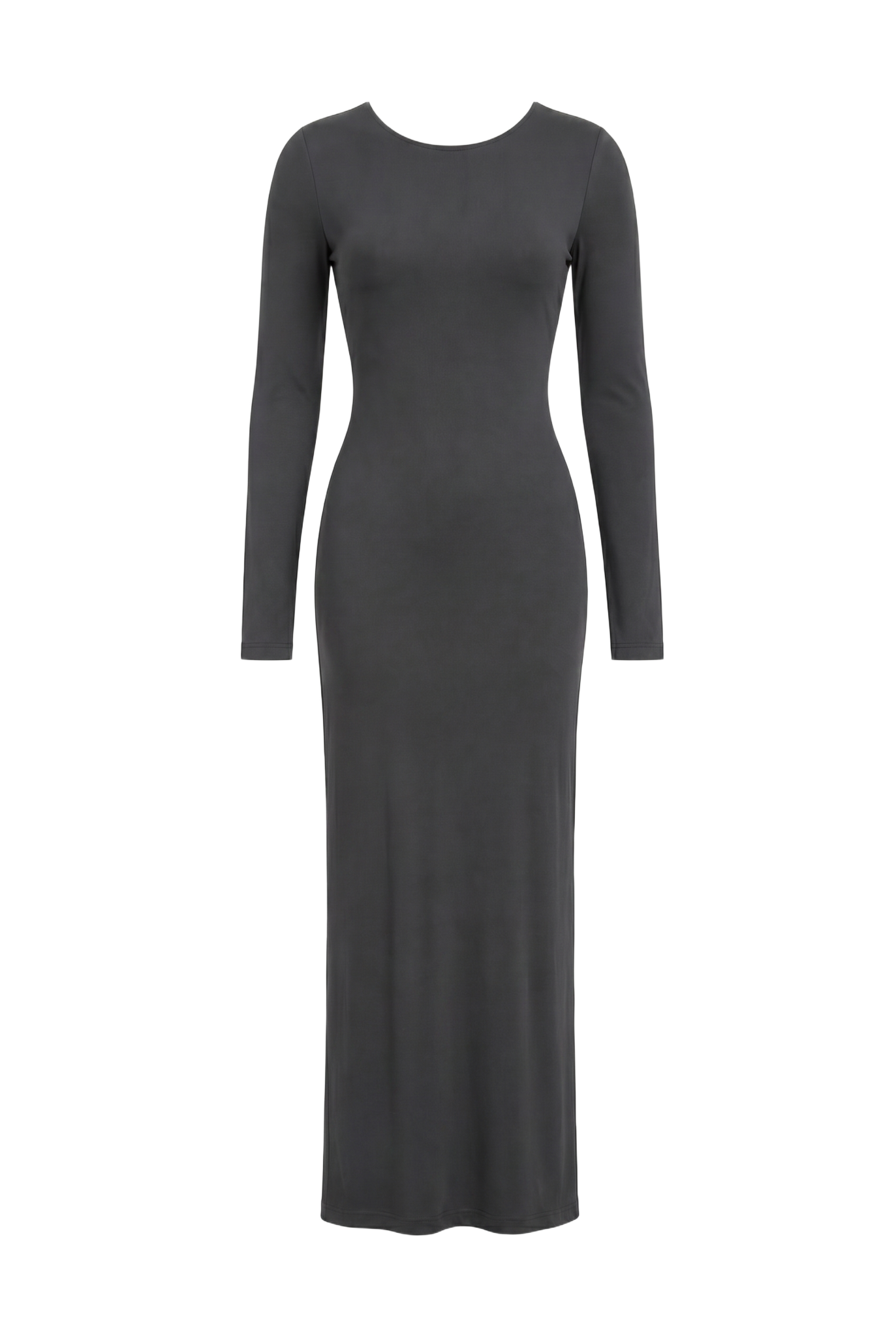 Magnifique Backless Dress Dark Grey