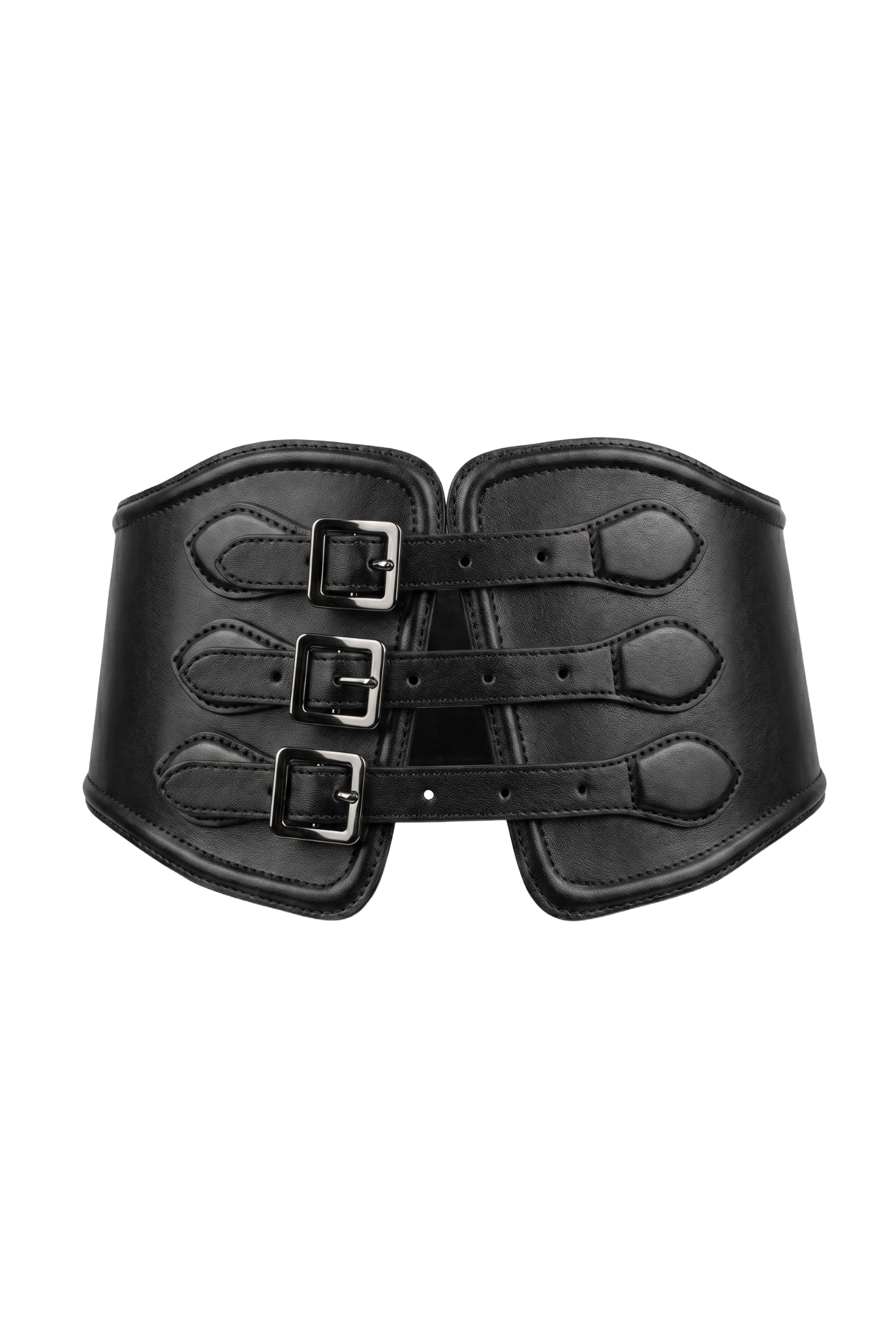 Yen Corset Buckle Belt Black