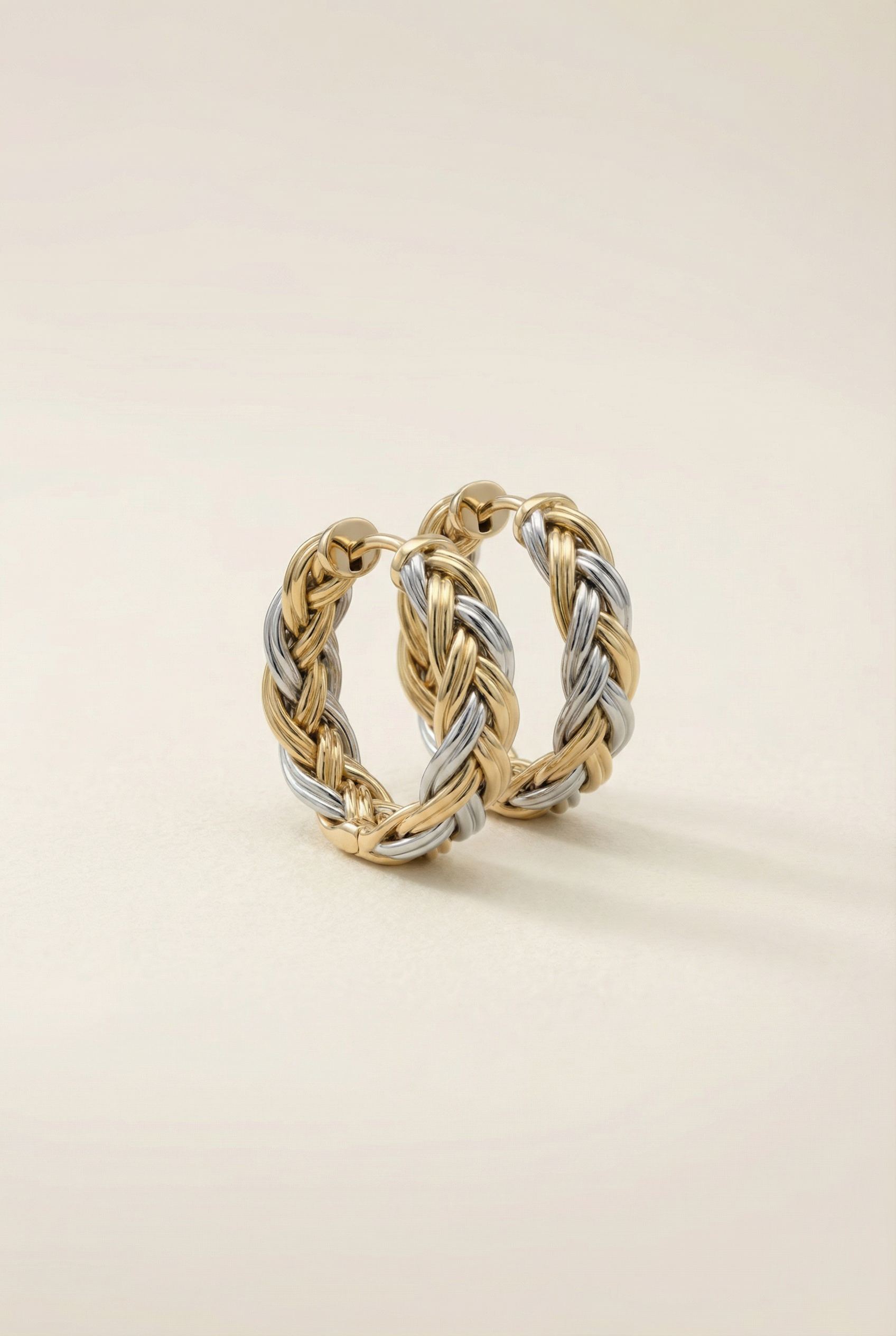 Hoop Braided Earrings