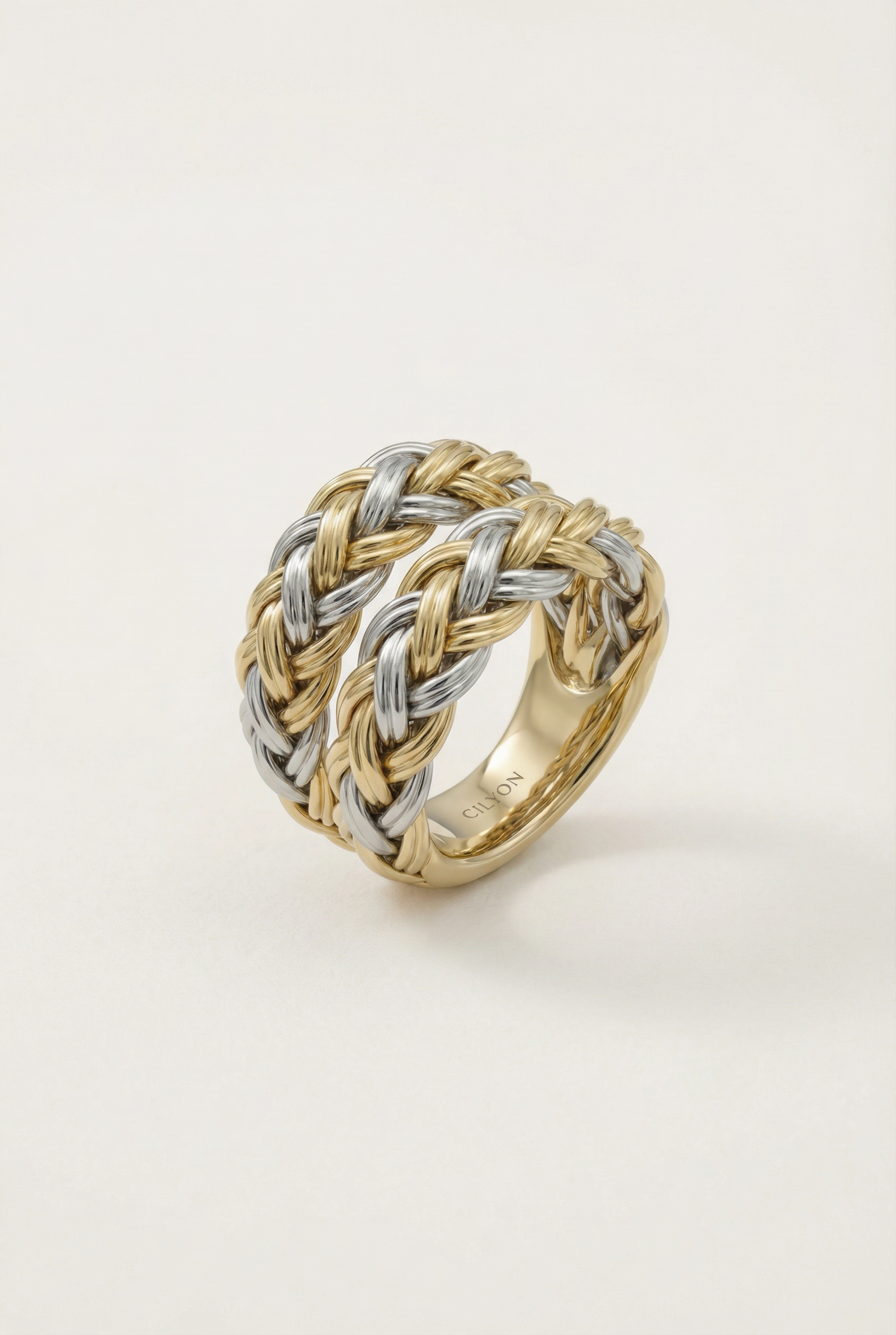 Classic Double-Braided Ring
