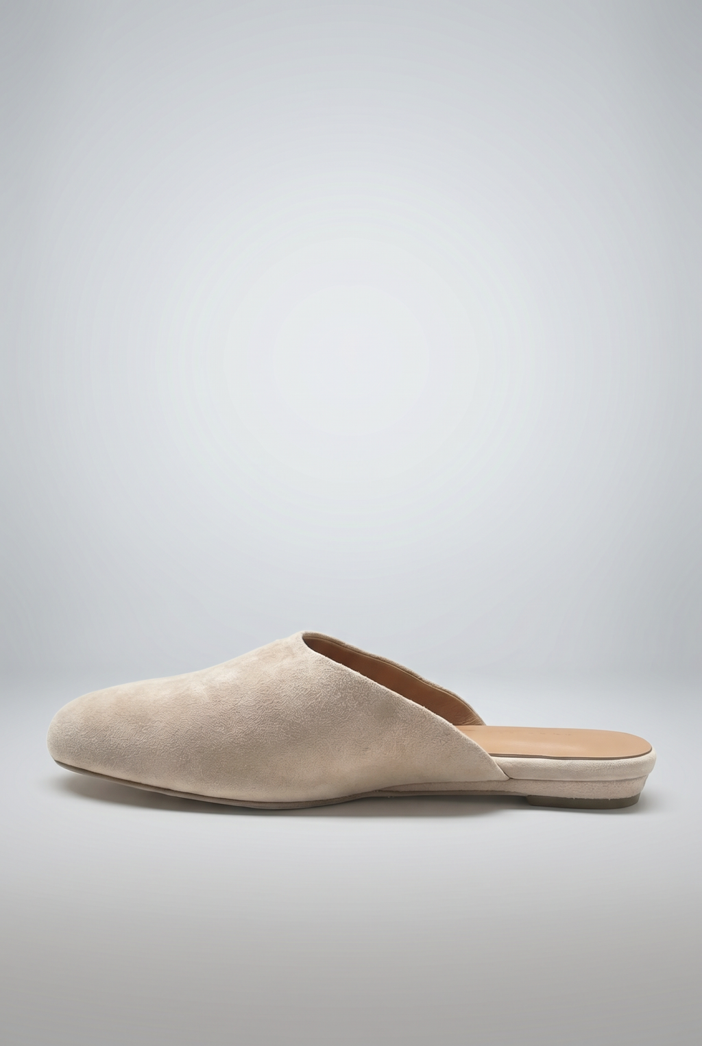 Edaliné Suede Leather Mules Beige