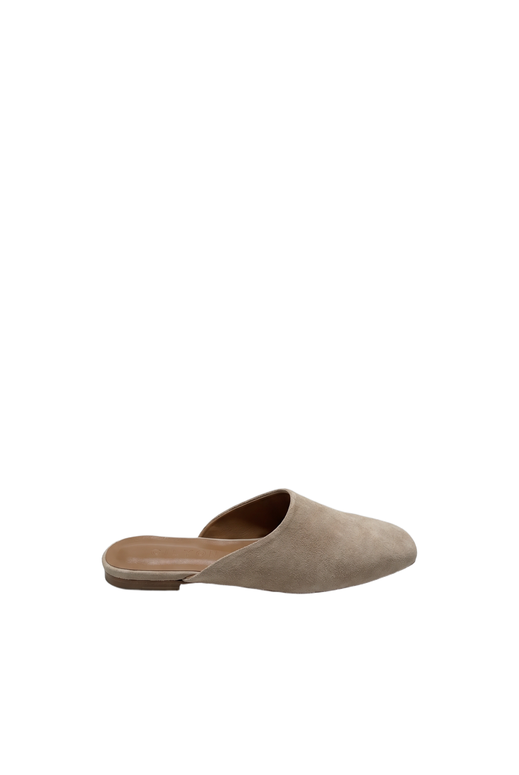 Edaliné Suede Leather Mules Beige
