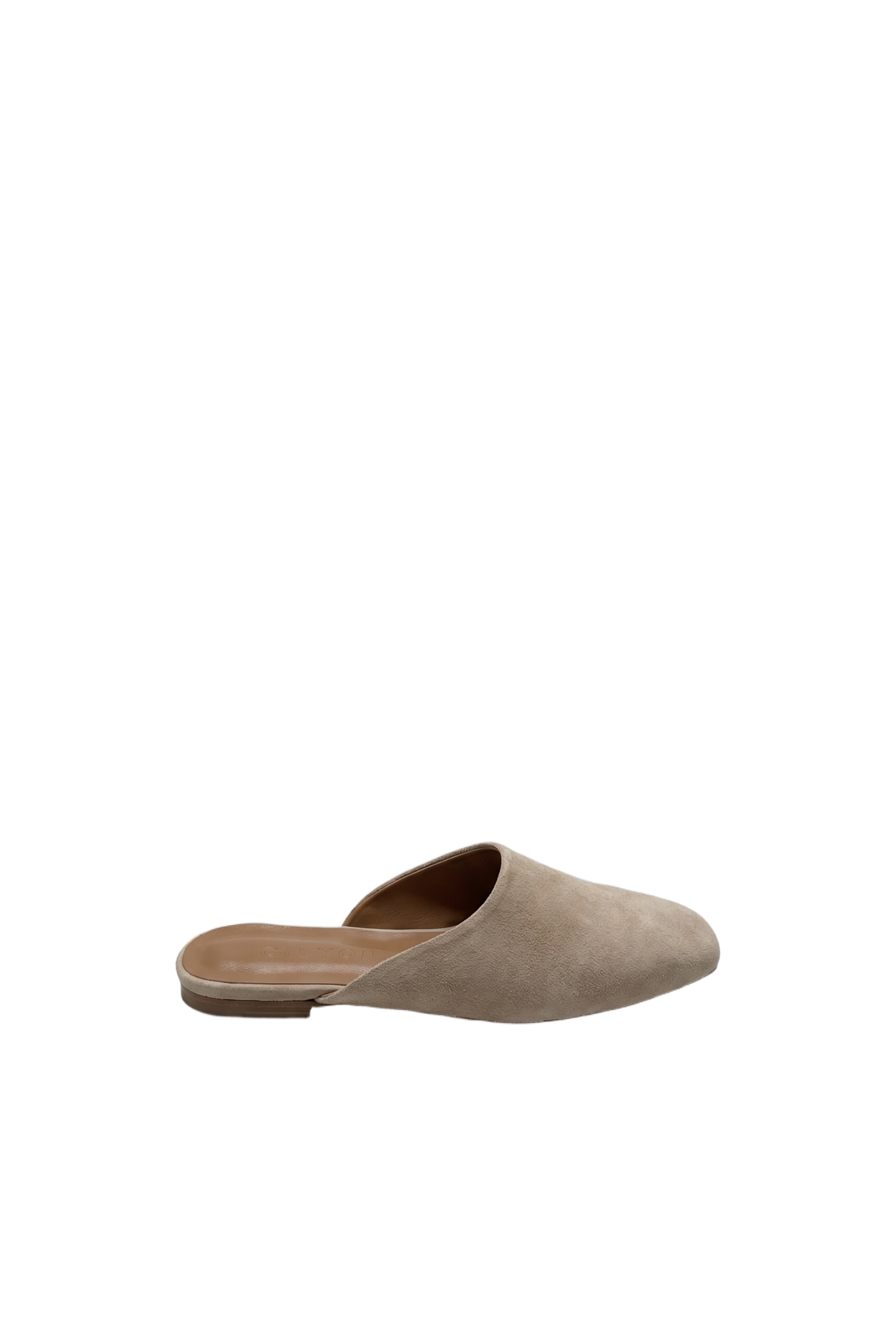 Edaliné Suede Leather Mules Beige