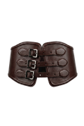 Yen Corset Buckle Belt Dark Brown