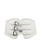 Yen Corset Buckle Belt White
