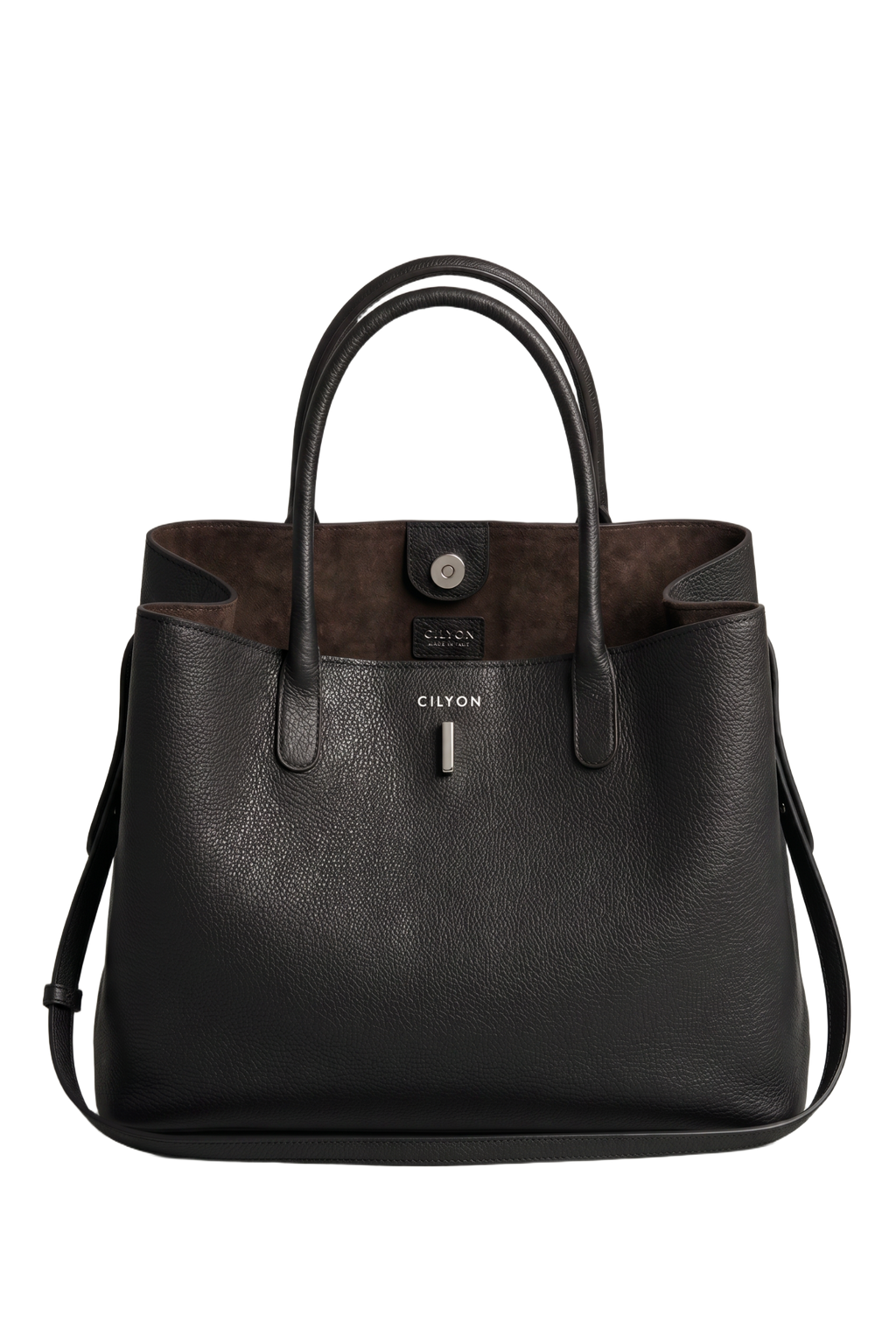 Classic Lock Tote Small Black