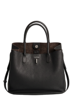 Classic Lock Tote Small Black