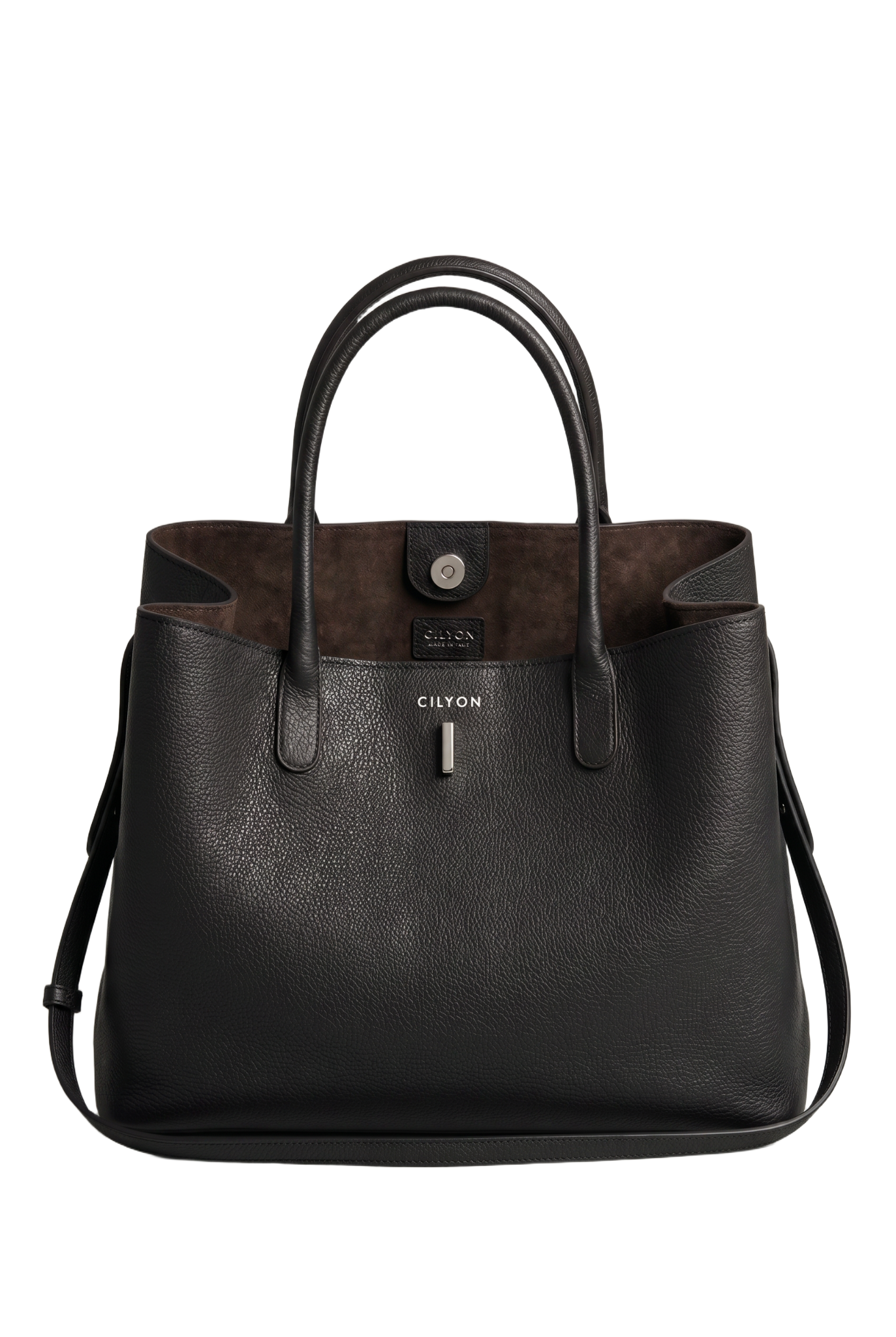 Classic Lock Tote Small Black