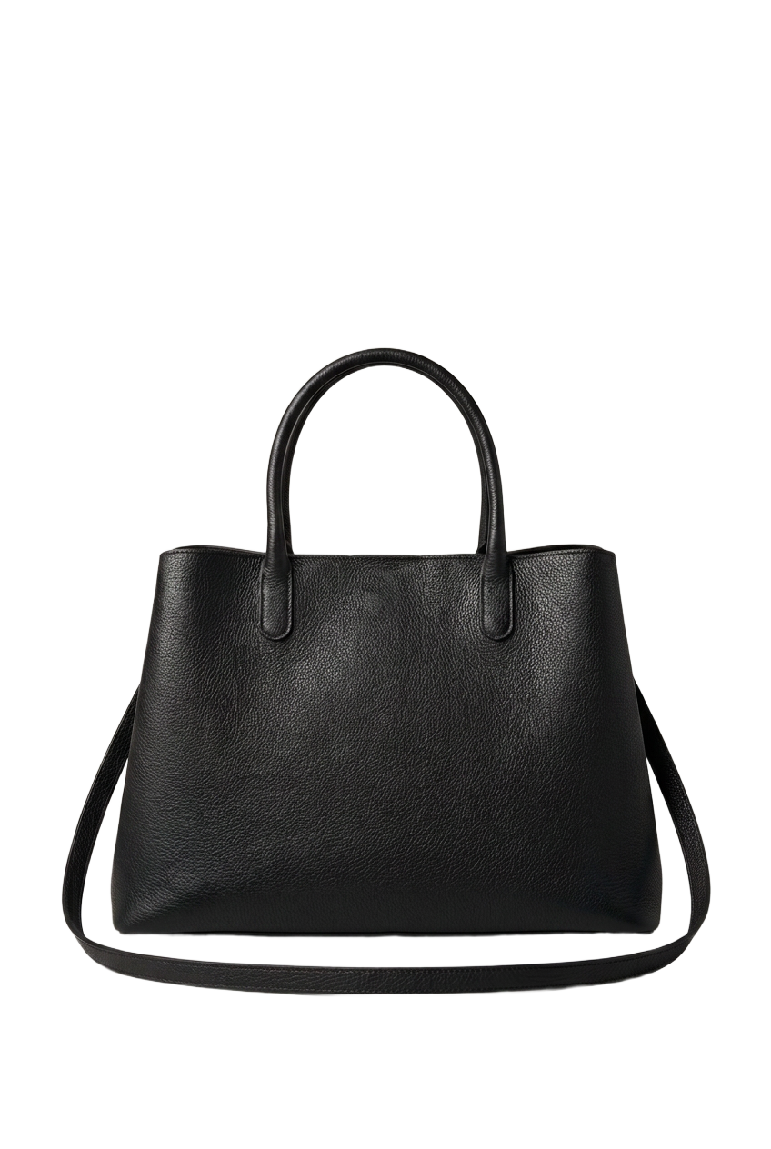 Classic Lock Tote Small Black