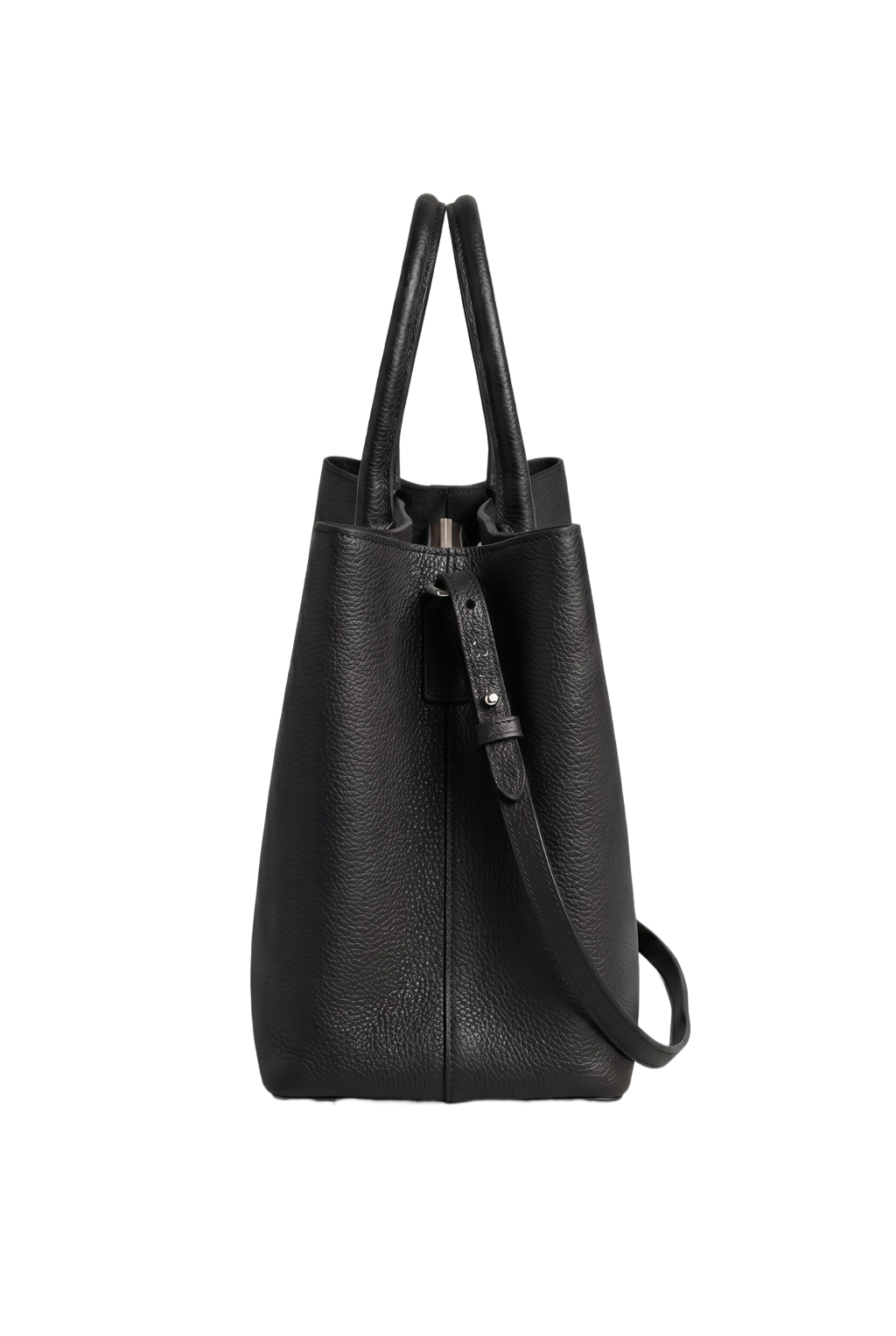 Classic Lock Tote Small Black