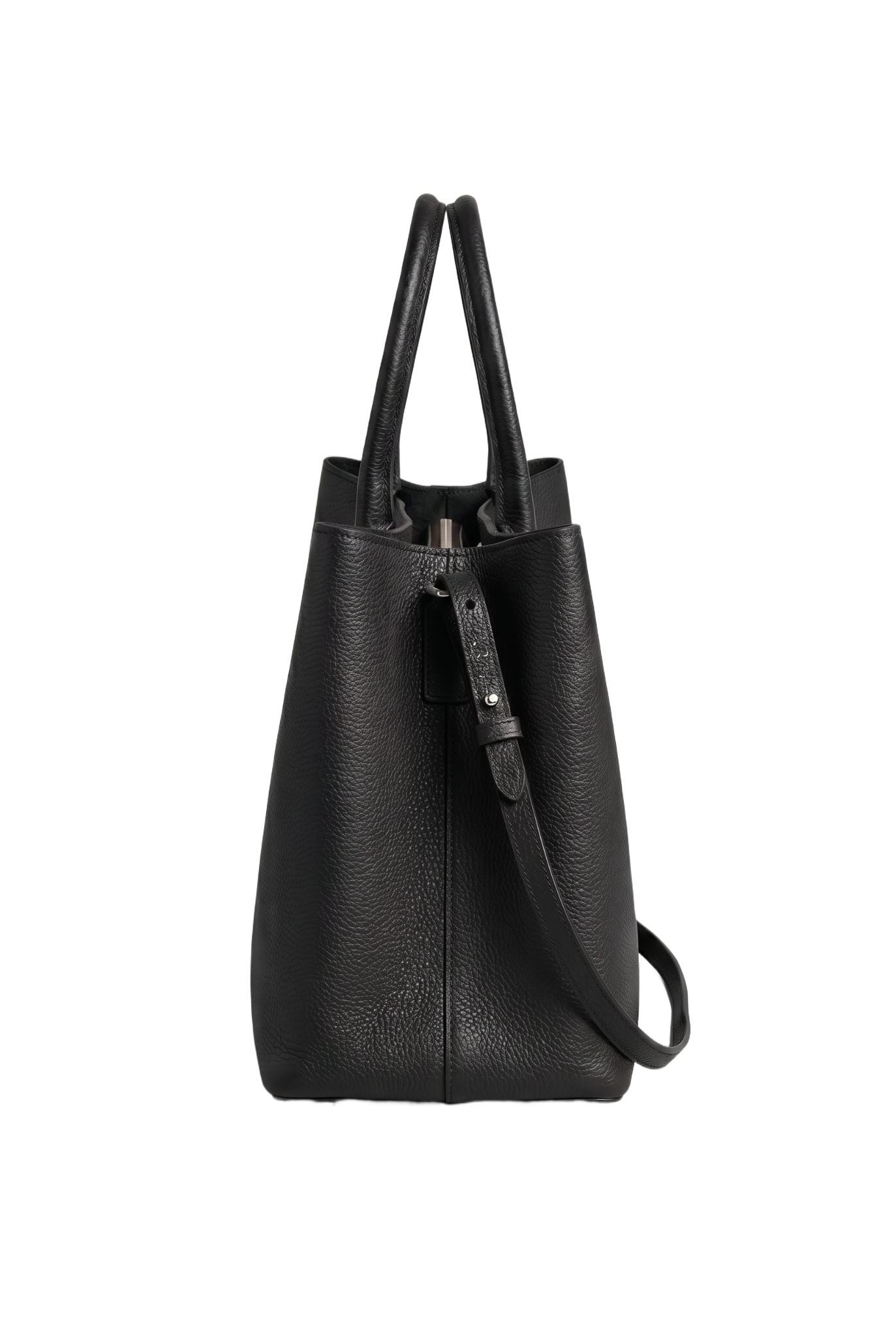 Classic Lock Tote Small Black