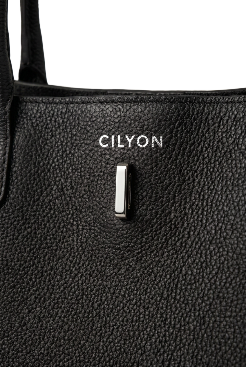 Classic Lock Tote Small Black