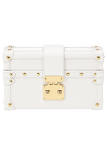 Rectangle Box Clutch White