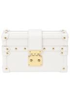 Rectangle Box Clutch White