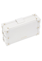 Rectangle Box Clutch White