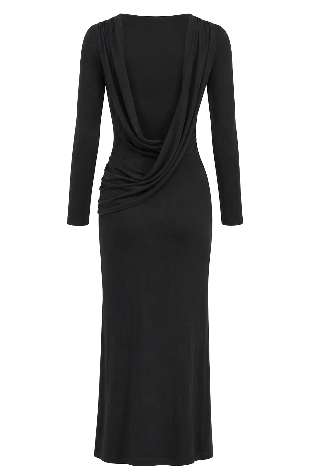 Magnifique Backless Dress Black