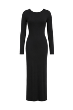 Magnifique Backless Dress Black