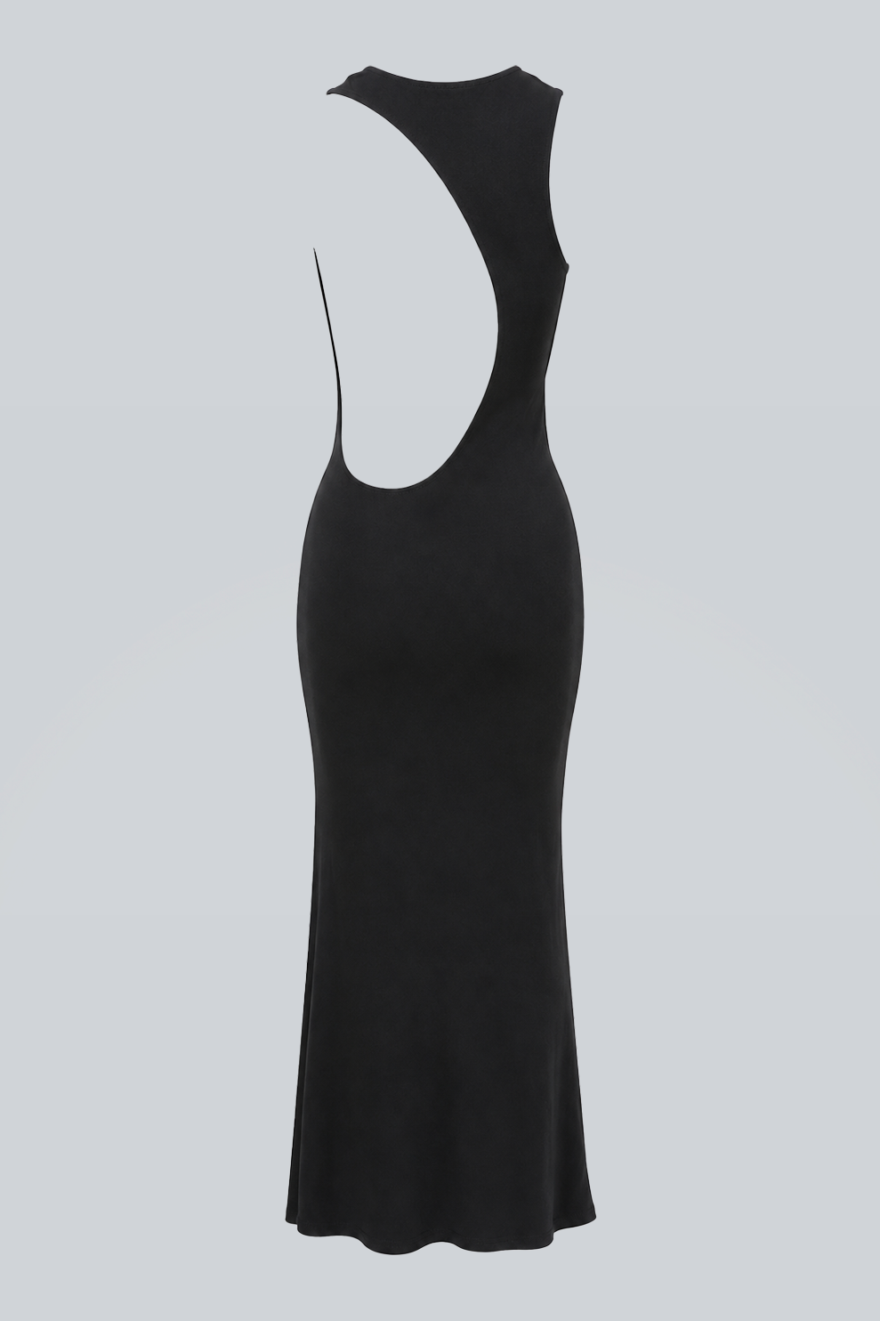 Magnifique Cut Out Long Dress Black